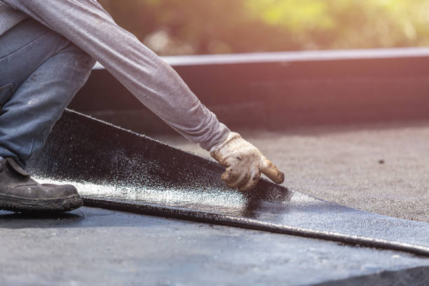 Professional Waterproofing technician working in Zieglerville, PA